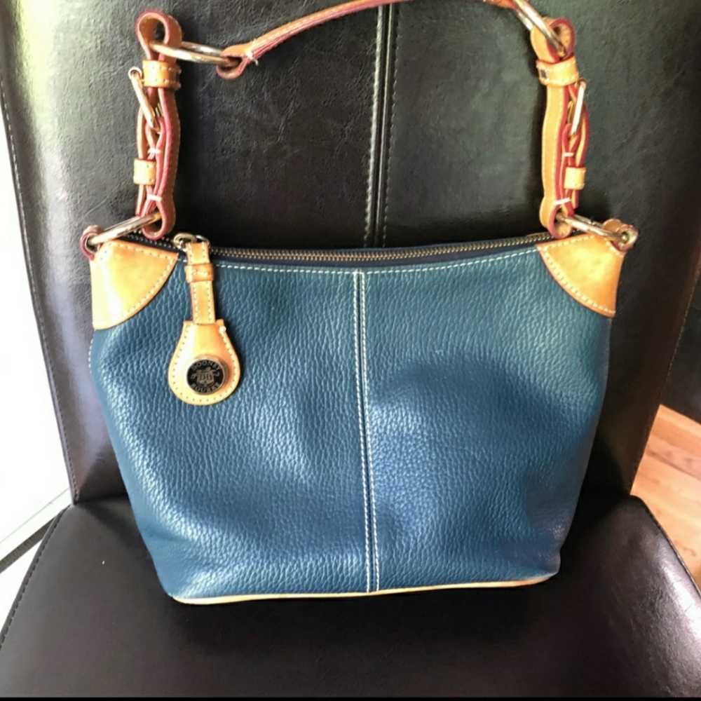 Blue and Brown Dooney and Burke